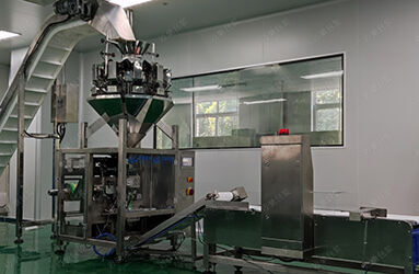 清潔劑包裝機客戶（hù）現（xiàn）場