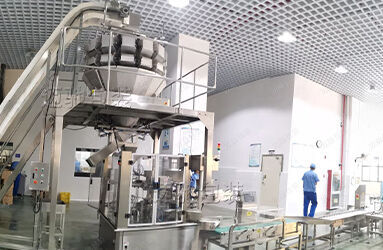 洗衣凝珠包裝機客（kè）戶（hù）現場